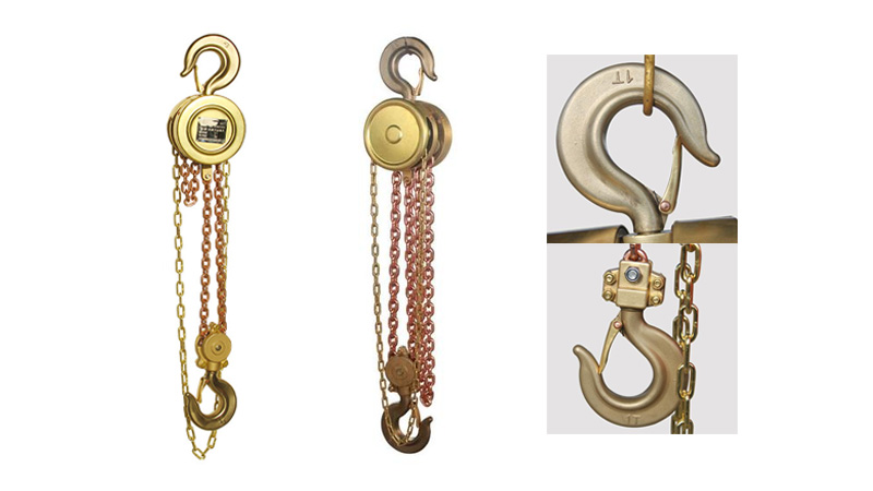 الرافعة المسحوبة يدويًا المقاومة للانفجار تضمن سلامة مصنع الأسمدة