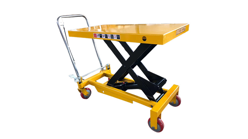 تُستخدم منصات الرفع الهيدروليكية في ورش فرز الحبوب