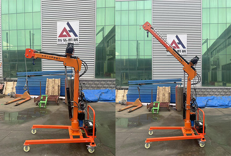 Electric Hydraulic Vehicle Mounted Crane